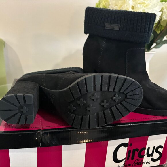 Black Suede Boots - Picture 3 of 5